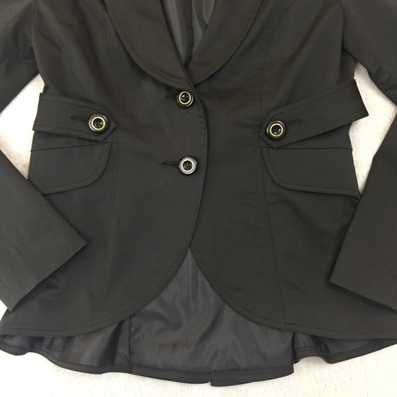 CAbi Work It Jacket 769 size 6 Charcoal Gray - Picture 3 of 8